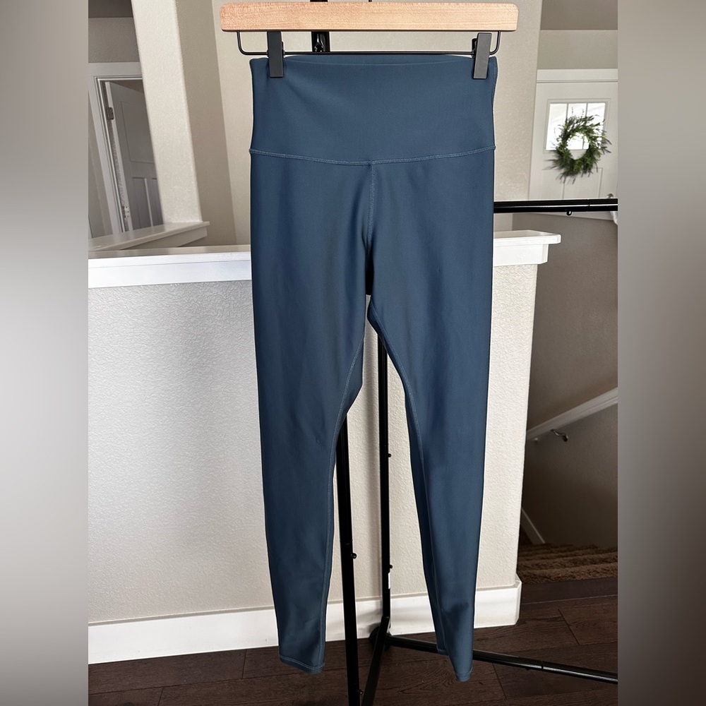 ALO Yoga Slate Blue Full Length Leggings